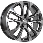 СКАД АТАКОР R17x7 5x115 ET43 CB70.2 Almaz_graphite