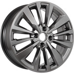 КиК Эрман R16x6.5 4x100 ET45 CB67.1 Dark_platinum