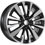 КиК Эрман R16x6.5 4x100 ET49 CB54.1 Almaz_black