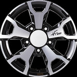 iFree Тайган R16x6 5x139.7 ET40 CB98.1 Black_jack (Мятый обод)*