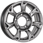 KHOMEN KHW1505 (Niva 4x4) R15x5.5 5x139.7 ET5 CB98.5 Gray