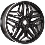 КиК Колумб R19x7 5x108 ET45 CB67.1 Almaz_black