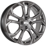 СКАД Дунай R17x7 4x100 ET37 CB67.1 Graphite