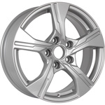 КиК Серия Реплика КС1053 (16_Lifan_X70) R16x6.5 5x114.3 ET35 CB60.1 Silver