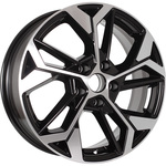 КиК Серия Реплика КС1062 (17_Lifan_X70) R17x6.5 5x114.3 ET35 CB67.1 Almaz_black