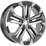СКАД Premium Series КР015 (19_Peugeot 5008) R19x7.5 5x108 ET42 CB65.1 Diamond_gloss_graphite