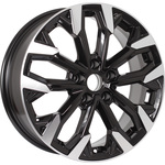 КиК Морейн R17x6.5 5x114.3 ET45 CB67.1 Almaz_black