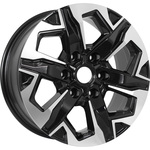 КиК Тейт R17x7.5 6x139.7 ET25 CB106.1 Almaz_black