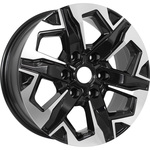 КиК Тейт R17x7.5 6x114.3 ET30 CB66.1 Almaz_black