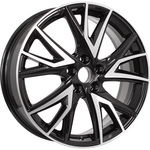 КиК Кайлас R18x6.5 5x108 ET52 CB60.1 Almaz_black