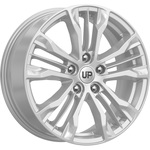WUP Up106 R17x7 5x112 ET43 CB57.1 Silver_Classic