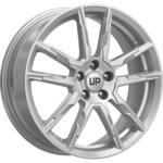 WUP Up107 R17x6.5 4x100 ET43 CB60.1 Silver_Classic