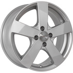 Dezent TD R15x6 5x100 ET38 CB57.1 Silver (TTDK)