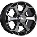 LS LS 187 R18x7.5 6x139.7 ET36 CB100.1 BKF