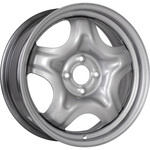 ТЗСК Lada Vesta R16x6.5 4x100 ET50 CB60.1 Silver (Мятый обод)*