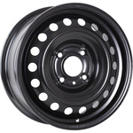 ТЗСК Nissan Almera R15x6 4x114.3 ET45 CB66.1 Black (Мятый обод)*