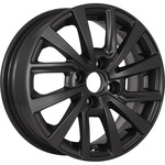 KDW KD1430 R14x5.5 4x100 ET40 CB54.1 Matt_Black_Painted