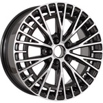 KDW KD1730 R17x7 5x114.3 ET37 CB66.6 Black_Front_Polished