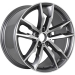 Replay B222 R20x11 5x120 ET37 CB74.1 GMF (Следы монтажа + Мятый обод + Дефект ЛКП)*