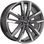 КиК Серия Premium КР014 (20_Geely Tugella) R20x8 5x108 ET46 CB63.35 Diamond_black_gris