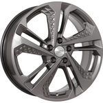 СКАД KL-1069 R18x7 5x114.3 ET33 CB67.1 Graphite