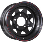 ORW (Off Road Wheels) НИВА R15x6.5 5x139.7 ET35 CB98 Black 01B