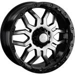 LS LS 1285 R16x7 5x139.7 ET5 CB108.1 BKF