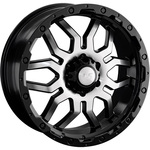 LS LS 1285 R16x7 5x139.7 ET35 CB98.5 BKF