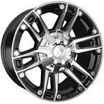 LS LS 558 R17x8 6x139.7 ET36 CB100.1 BKF