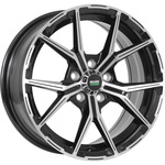 Megami MGM-22 R15x6.5 5x100 ET38 CB57.1 BKF