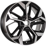 iFree Original КС1062 (17_Tiggo 4 Pro) R17x6.5 5x108 ET33 CB60.1 Almaz_black (Мятый обод)*