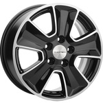 KHOMEN KHW1601 (Mitsubishi) R16x6.5 5x114.3 ET46 CB67.1 Black_FP