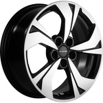KHOMEN KHW1724 (Jac/Москвич 3) R17x7 5x108 ET40 CB54.1 Black_FP