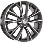 СКАД Premium Series КР012 R18x7 5x108 ET38 CB60.1 Diamond_gloss_graphite