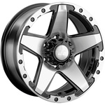 LS LS 1284 R17x8 6x139.7 ET30 CB100.1 BKF