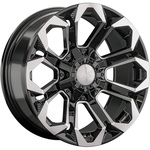 LS LS 1366 R17x9 6x139.7 ET20 CB106.1 BKF