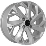 KHOMEN KHW1508 (15_ZV Granta) R15x6 4x98 ET35 CB58.6 F_silver (Мятый обод)*