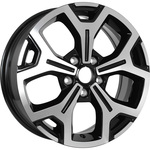 SSW 403005527R (без вставок) R17x6.5 5x114.3 ET50 CB66.1 Almaz_black