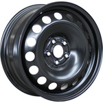 Trebl 9680 TREBL R16x6.5 5x100 ET42 CB57.1 Black (Мятый обод + Следы монтажа)*