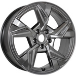 КиК Кайан R18x7.5 5x114.3 ET33 CB67.1 Dark_platinum