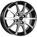 Megami MGM-2 R15x6 5x100 ET40 CB60.1 BKF