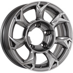 KHOMEN KHW1505 (Niva 4x4) R15x5.5 5x139.7 ET5 CB98.5 GRAY_FP