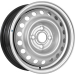 Евразиа ТАПО 53A45V Евразиа ТАПО R14x5.5 4x100 ET45 CB56 Silver (Мятый обод)*