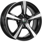 Megami MGM-10 R14x5.5 4x100 ET40 CB60.1 BKF (Мятый обод)*
