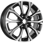 KHOMEN KHW1605 (Mazda 3/ix35) R16x6.5 5x114.3 ET45 CB67.1 Black_FP