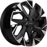 KHOMEN KHW1402 (14_ZV Datsun on-DO/Granta) R14x5.5 4x98 ET35 CB58.5 Black_FP (Мятый обод)*