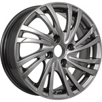 КиК Мейола-оригинал R15x6 4x100 ET46 CB54.1 Dark_platinum (Дефект ЛКП)*