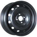 Accuride Логан 2 Accuride R15x6 4x100 ET40 CB60.1 Black (Мятый обод + Следы монтажа)***