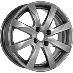 КиК Джемини R15x6 4x114.3 ET40 CB67.1 Dark_platinum (Мятый обод)***