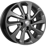 СКАД KL-320 R15x6 4x100 ET46 CB54.1 Graphite (Мятый обод)***